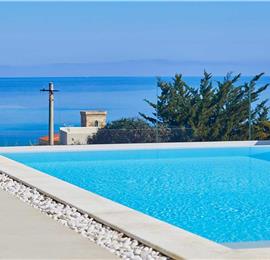 3 bedroom villa with pool & sea views, Alcamo Marina, sleeps 6-7